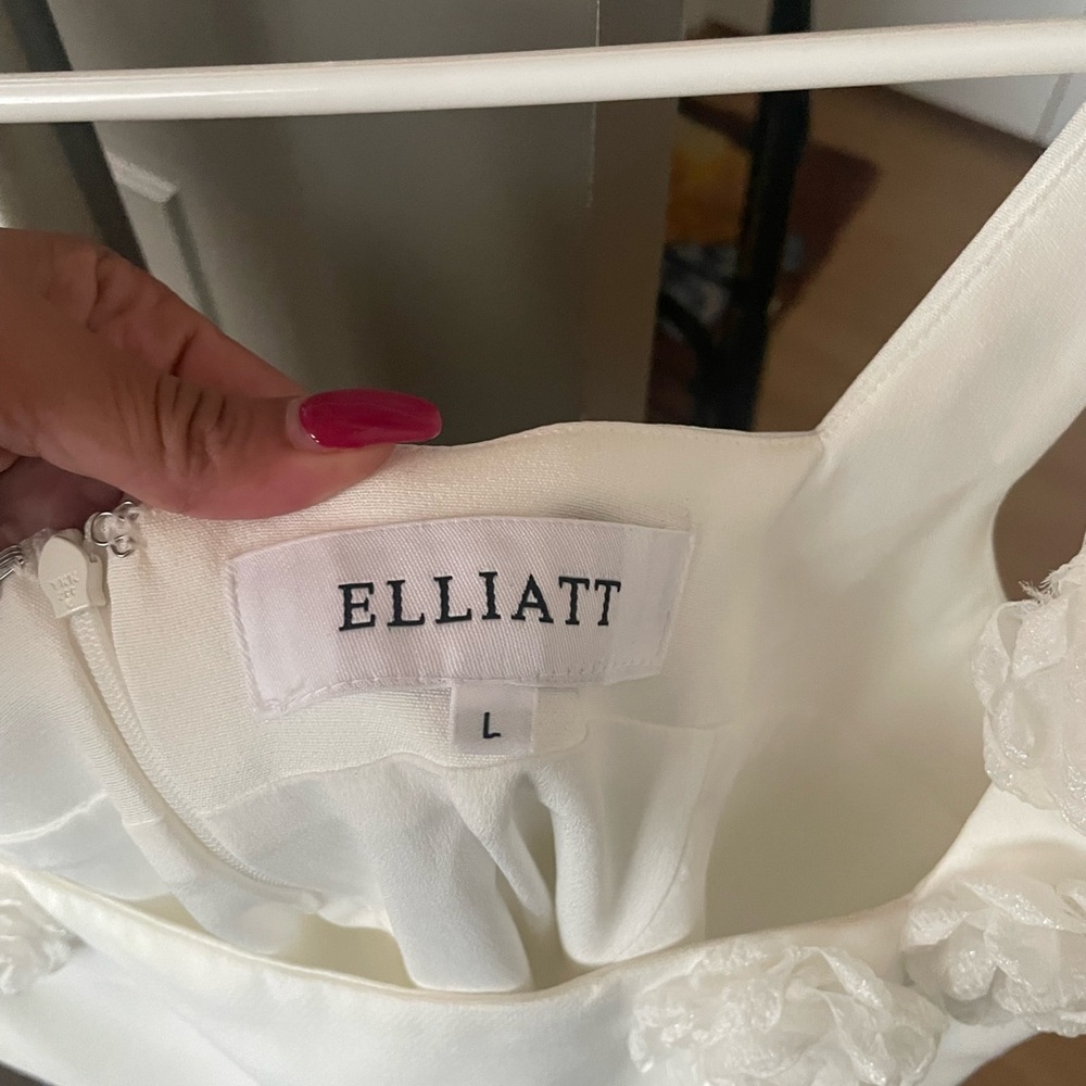 Elliatt White Trompe Dress